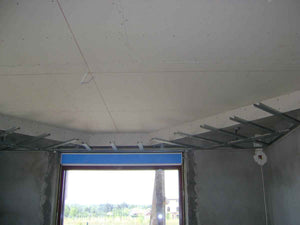 Projet de construction de plafonds et de corniches en plâtre cartonné thumbnail