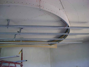 Projet de construction de plafonds et de corniches en plâtre cartonné thumbnail