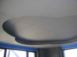 Projet de construction de plafonds et de corniches en plâtre cartonné thumbnail