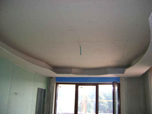 Projet de construction de plafonds et de corniches en plâtre cartonné thumbnail