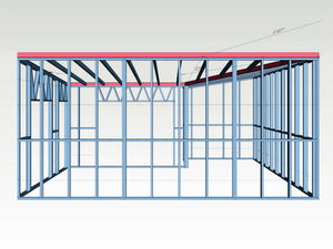 Conception et montage de la structure métallique pour une annexe domestique thumbnail