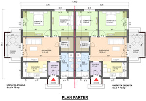 Conception d'une petite maison avec un rez-de-chaussée thumbnail