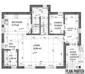 Conception d'une maison à deux étages de 161 mètres carrés à Constanța thumbnail