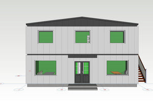 Conception d'un entrepôt métallique avec des bureaux à Ilfov thumbnail