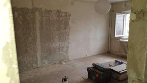 Rénovation d'un appartement de 120 mètres carrés à Băneasa, enlèvement des murs et des plafonds thumbnail