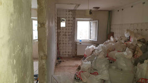Rénovation d'un appartement de 120 mètres carrés à Băneasa, enlèvement des murs et des plafonds thumbnail