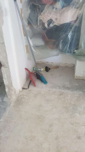 Rénovation intérieure en cours d'un appartement sur la Place Romana thumbnail