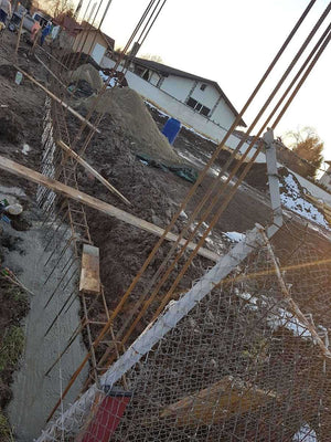 Excavation pour la fondation en béton et en bois GA04 thumbnail