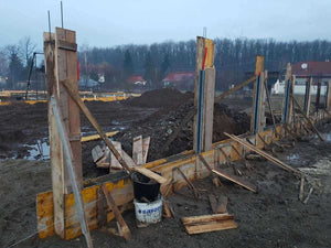 Excavation pour la fondation en béton et en bois GA04 thumbnail