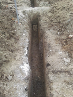 Excavation mécanisée pour la fondation d'une maison métallique Gold de 191 m² à Sibiu thumbnail