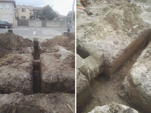 Excavation mécanisée pour la fondation d'une maison métallique Gold de 191 m² à Sibiu thumbnail