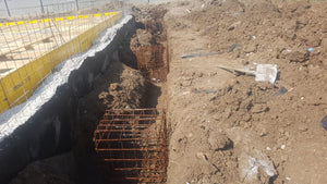 Excavation mécanisée et plantation de paliers pour la fondation du projet de halle de 240 mètres carrés thumbnail