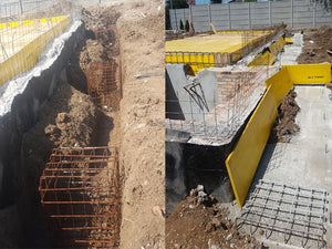 Excavation mécanisée et plantation de paliers pour la fondation du projet de halle de 240 mètres carrés thumbnail