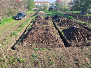 Excavation mécanisée et coulage de la semelle de fondation pour une maison de 130 m2 dans le département d'Ilfov, à Snagov thumbnail