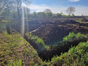 Excavation mécanisée et coulage de la semelle de fondation pour une maison de 130 m2 dans le département d'Ilfov, à Snagov thumbnail
