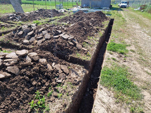 Excavation mécanisée et coulage de la semelle de fondation pour une maison de 130 m2 dans le département d'Ilfov, à Snagov thumbnail