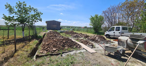 Excavation mécanisée et coulage de la semelle de fondation pour une maison de 130 m2 dans le département d'Ilfov, à Snagov thumbnail