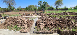 Excavation mécanisée et coulage de la semelle de fondation pour une maison de 130 m2 dans le département d'Ilfov, à Snagov thumbnail