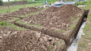 Excavation mécanisée et coulage de la semelle de fondation pour une maison de 130 m2 dans le département d'Ilfov, à Snagov thumbnail