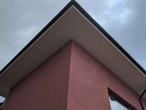 Application d'enduit décoratif siliconé pour la maison en métal modèle de 191 mètres carrés thumbnail