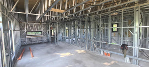 Isolation thermique extérieure à la laine de roche et enduit de finition pour la construction d'une maison de 130 mètres carrés thumbnail