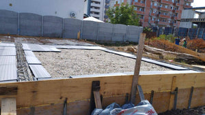 Isolation thermique en polystyrène avec armature pour la dalle de fondation et la coulée thumbnail