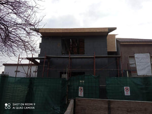 Système d'isolation thermique pour les façades de la maison en métal avec du polystyrène extrudé graphité thumbnail