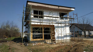 Isolation thermique en polystyrène expansé pour le projet de maison de 155 mètres carrés thumbnail
