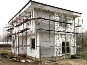 Isolation thermique en polystyrène expansé pour le projet de maison de 155 mètres carrés thumbnail