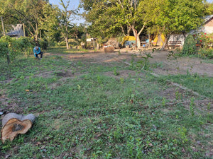 Traçage et excavation de la fondation pour la construction d'une maison de plain-pied de 84 mètres carrés dans le département d'Ialomita thumbnail