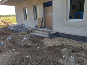 Trottoirs périphériques pour une maison sur structure métallique thumbnail