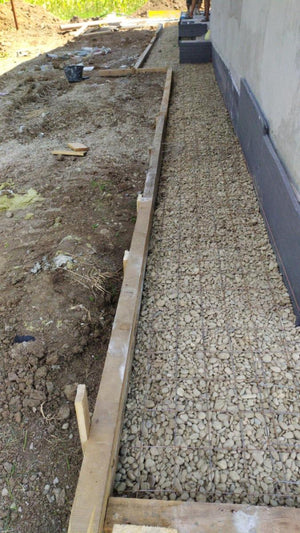 Trottoirs périphériques pour une maison sur structure métallique thumbnail