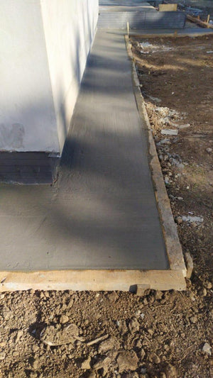 Trottoirs périphériques pour une maison sur structure métallique thumbnail
