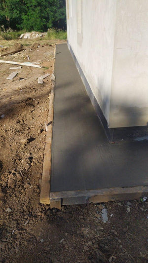 Trottoirs périphériques pour une maison sur structure métallique thumbnail