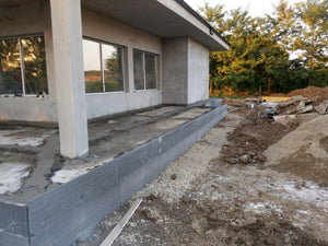 Trottoirs périphériques pour une maison sur structure métallique thumbnail