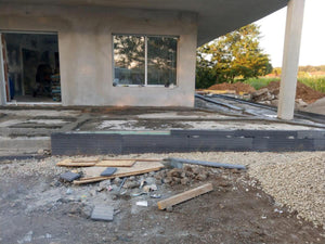 Trottoirs périphériques pour une maison sur structure métallique thumbnail