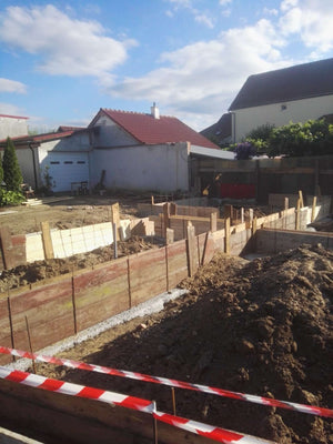 Projet de maison Gold de 191 mètres carrés à Sibiu, étape de coulage de la chape thumbnail
