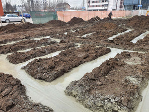 Couler une semelle de fondation pour un projet de halle métallique de 480 mètres carrés thumbnail